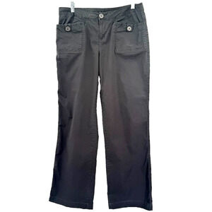 Lucy Gray Cargo Pants Women 33 Ripstop Wide Leg Utility Casual Outdoor